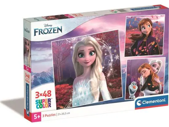 Puzzle 3x48 Frozen - kolektiv