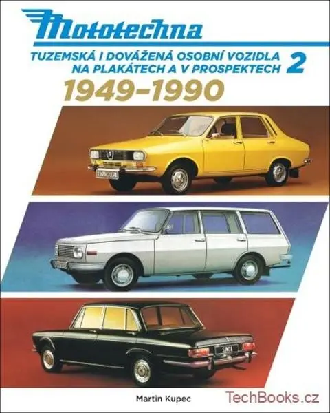 Mototechna 2 - Tuzemská i dovážená osobní vozidla na plakátech a v prospektech 1949-1990 - Martin Kupec