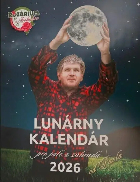 Lunárny kalendár 2024 - nástenný kalendár