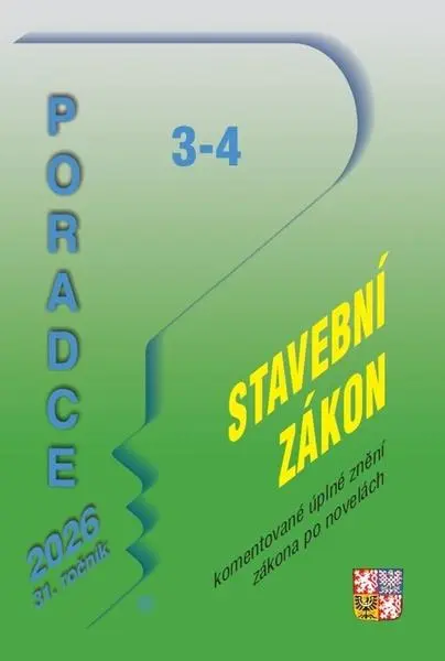 Poradce 3-4/2026 Stavební zákon po novelách s komentářem