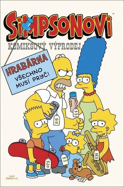Simpsonovi - Komiksový výprodej - Matthew Abram Groening