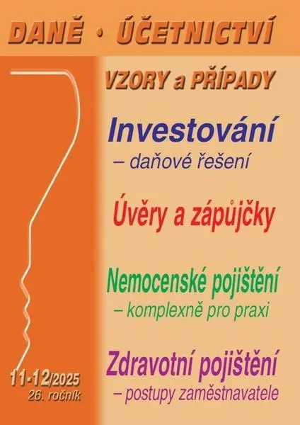 DÚVaP 11-12/2025 Investování – daňové řešení