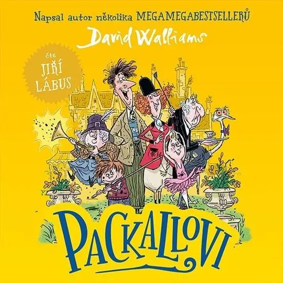 Packallovi (audiokniha - čte Jiří Lábus) - David Walliams