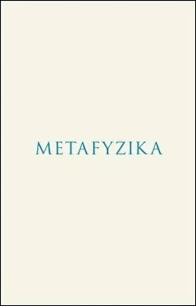 Metafyzika - Aristotelés