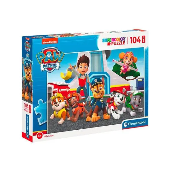 Clementoni - Puzzle Maxi 104 Tlapková Patrola