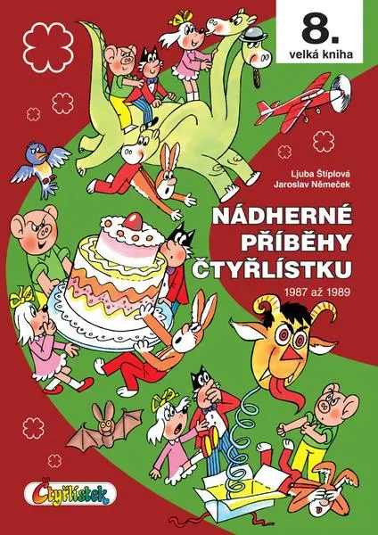 Nádherné příběhy Čtyřlístku z let 1987 až 1989