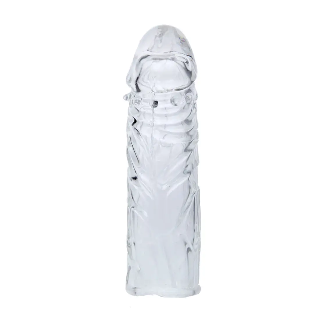 Lybaile penis Sleeve návlek transparentní
