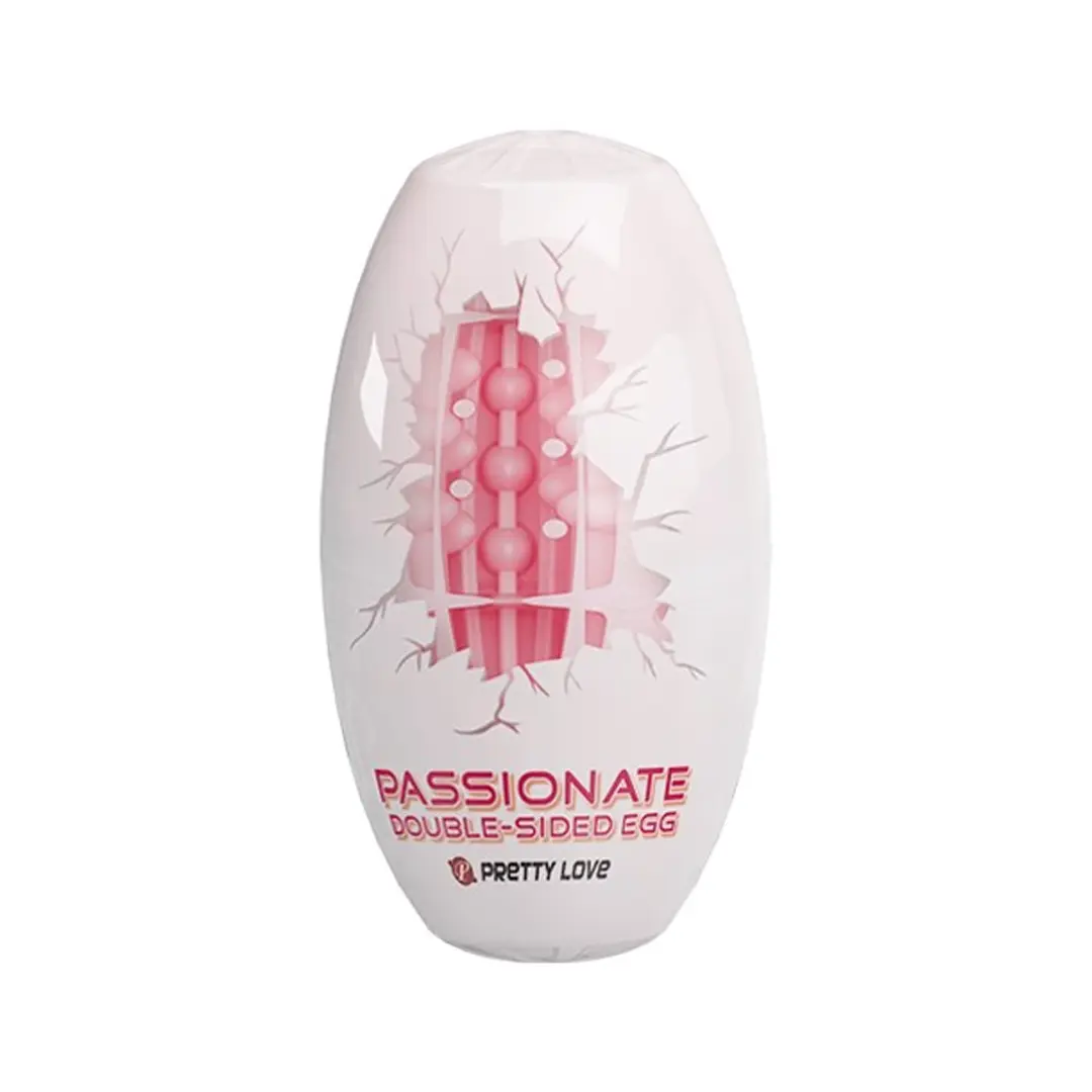 Pretty Love PASSIONATE Double-Sided Egg masturbační návlek ve tvaru vejce