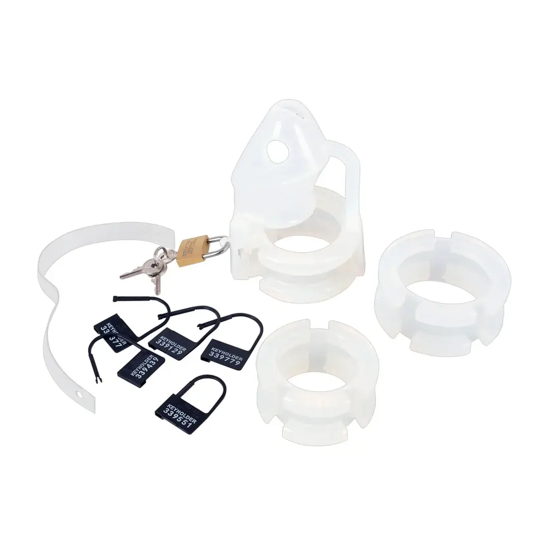 You2Toys Cock Cage Set silikonový pás cudnosti pro muže