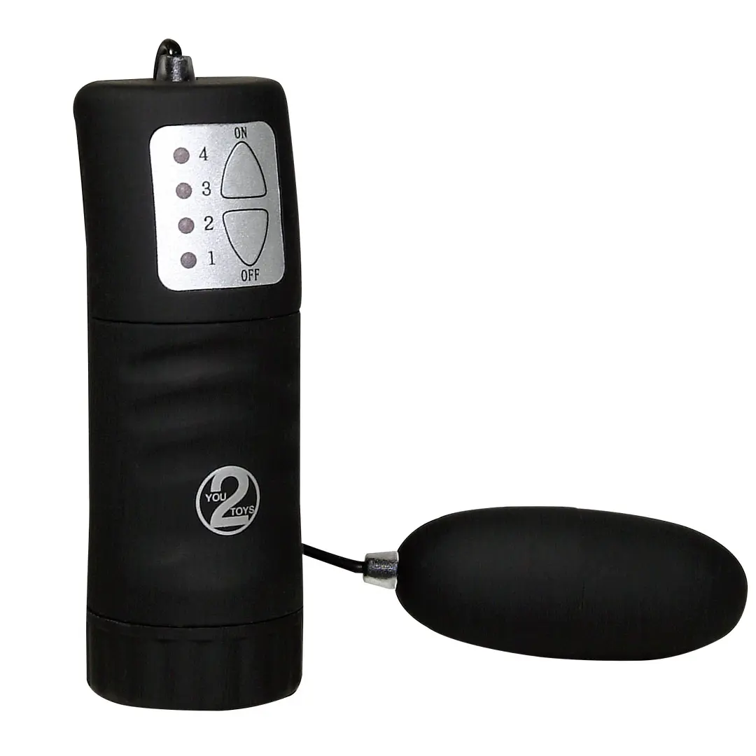 Vibrační vajíčko Seven Creations Ultra Seven Bullet černé