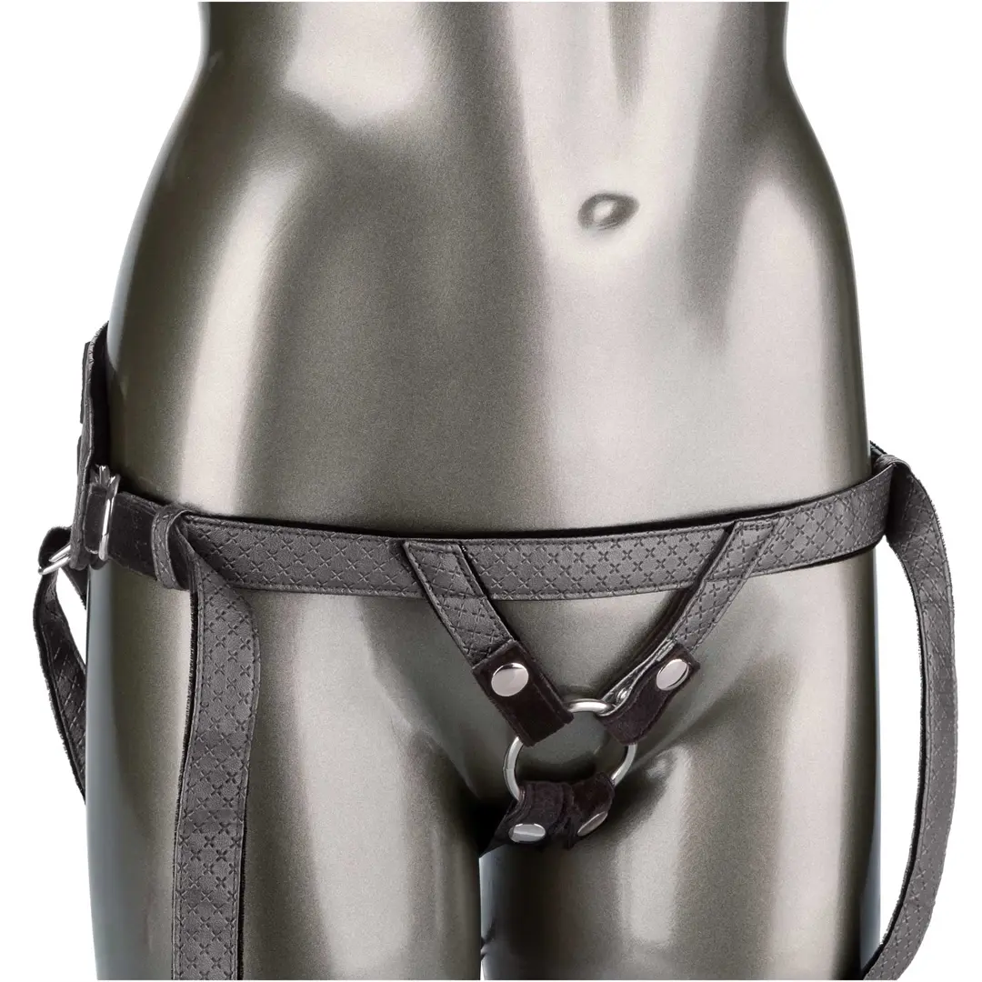 California Exotics Postroj Her Royal Harness | šedá