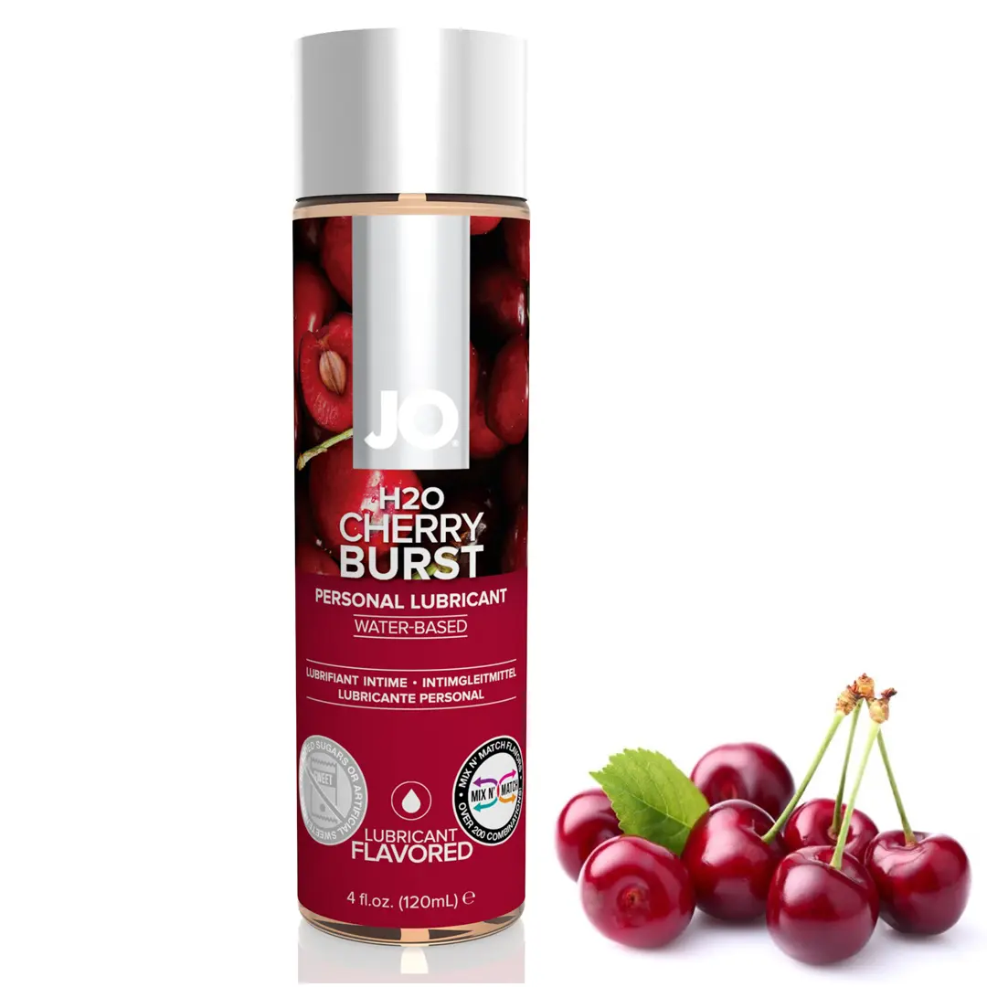 System JO - H2O třešeň - lubrikant na vodní bázi (120 ml)