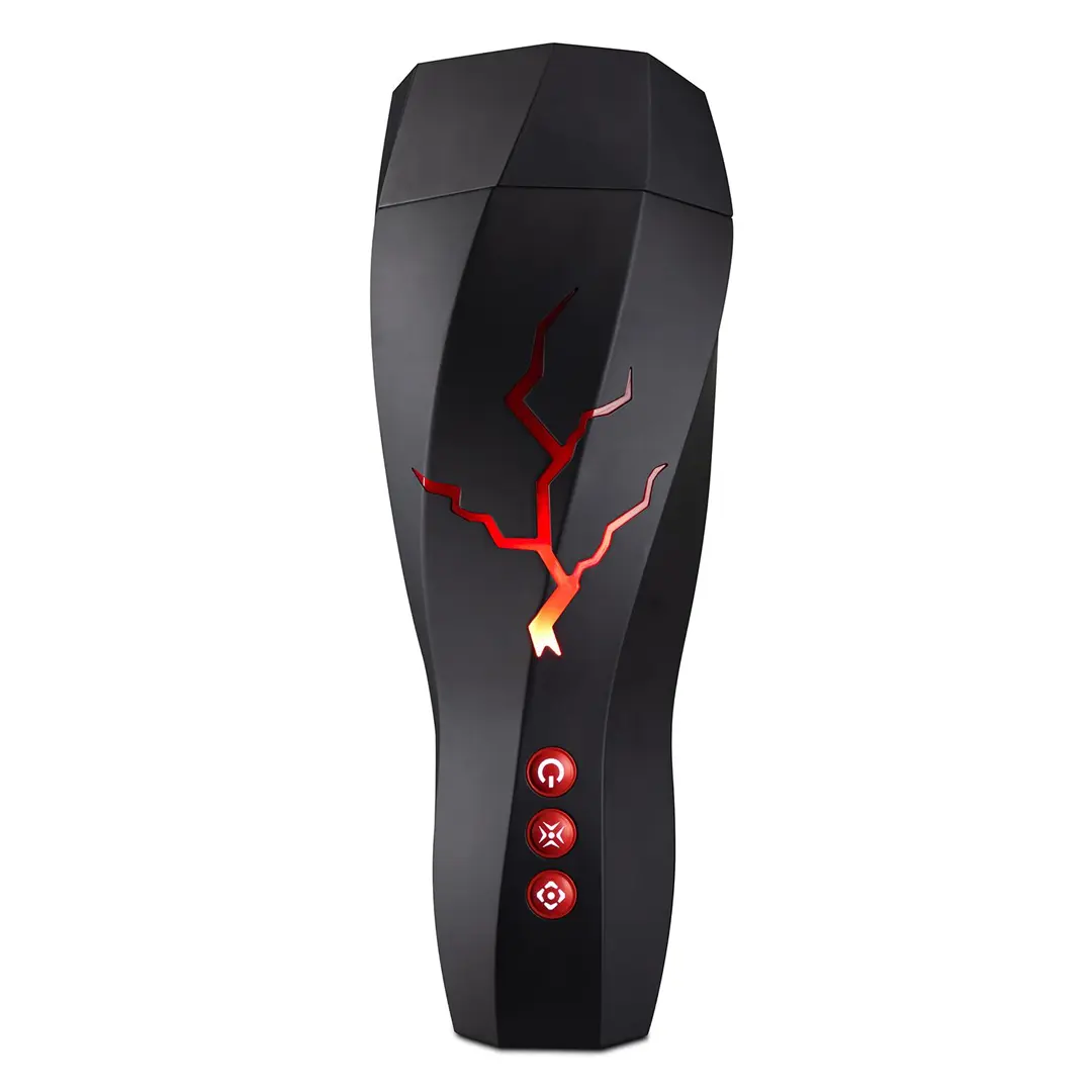 Blush M For Men Storm White sací a vibrační masturbátor
