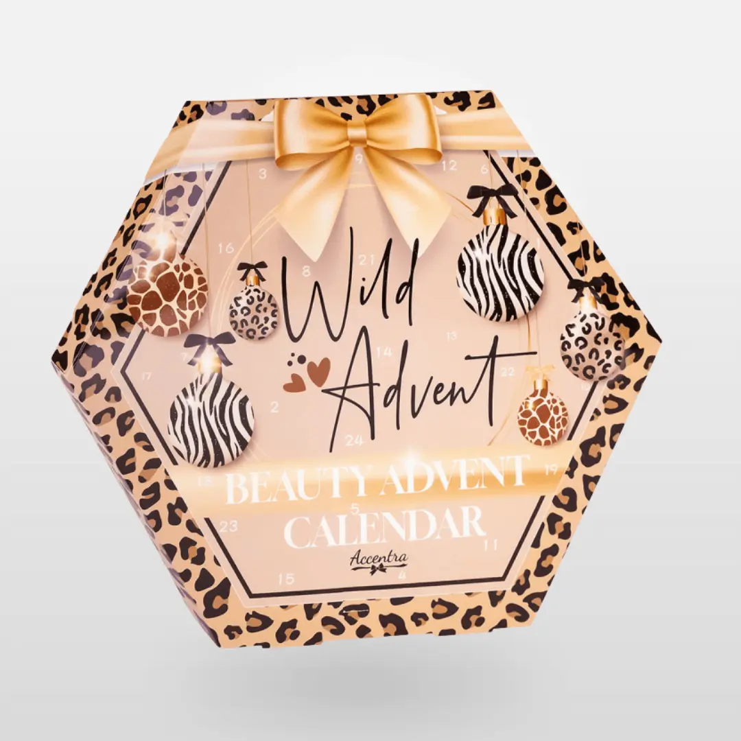 ACCENTRA Wild Advent adventní kalendář pro ženy 24 kosmetických překvapení