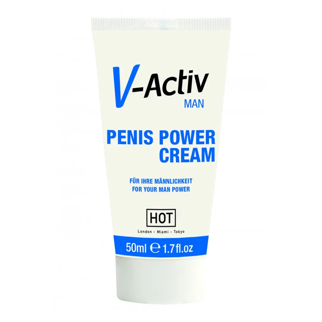 HOT V-Activ Man Penis Power Cream pro muže 50 ml