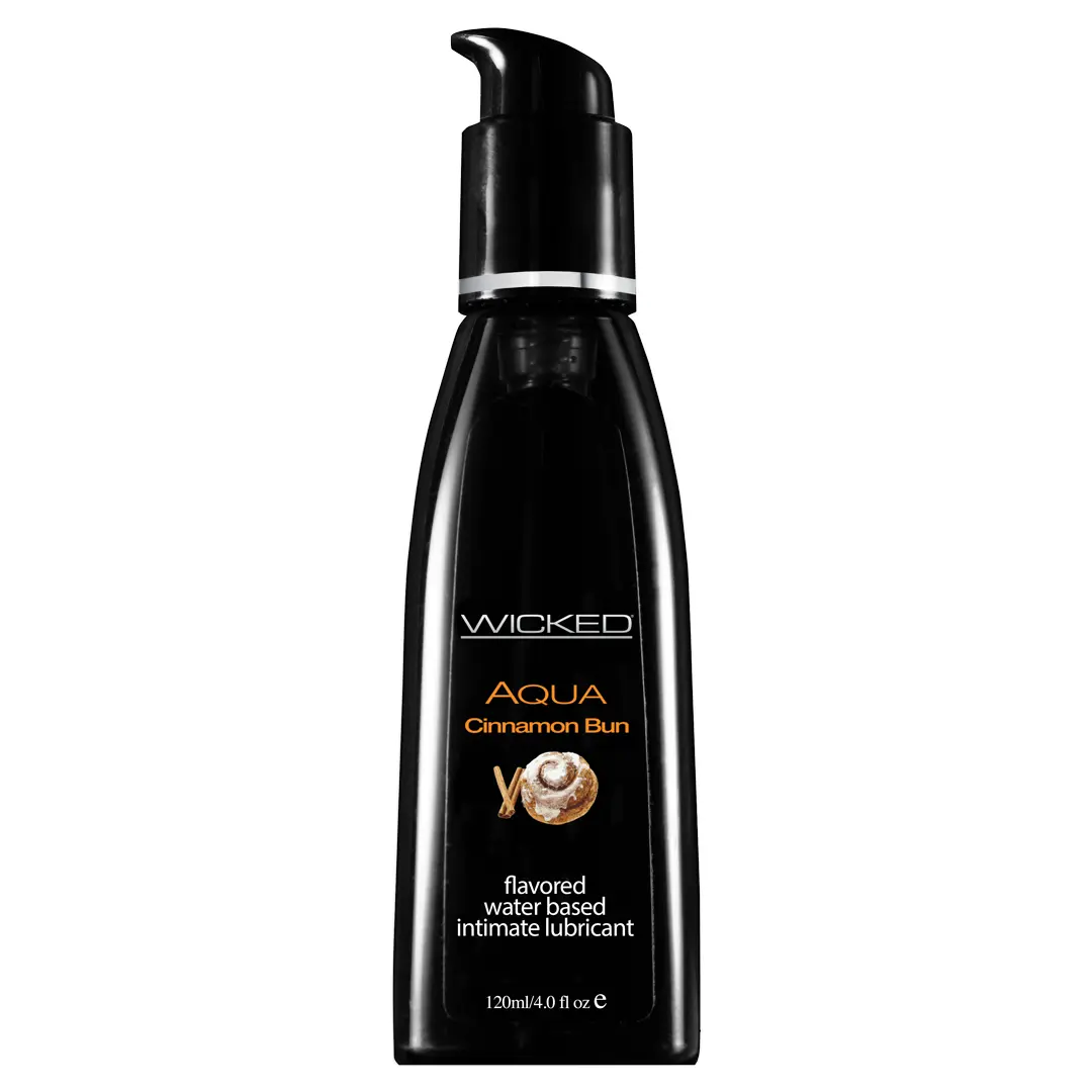 Wicked Aqua Cinnamon jedlý lubrikační gel skořice 120ml
