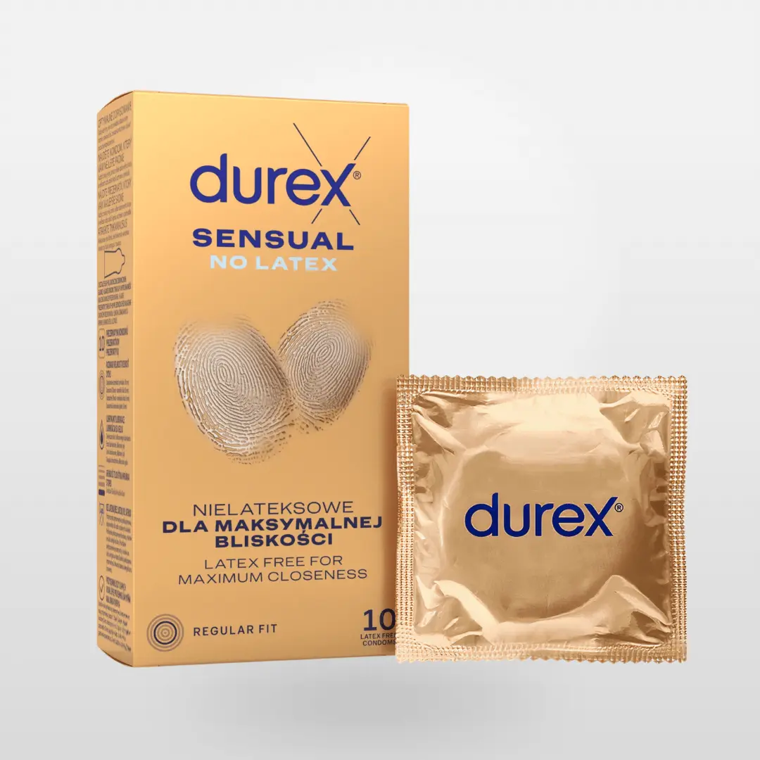 Durex Sensual No Latex 10 ks
