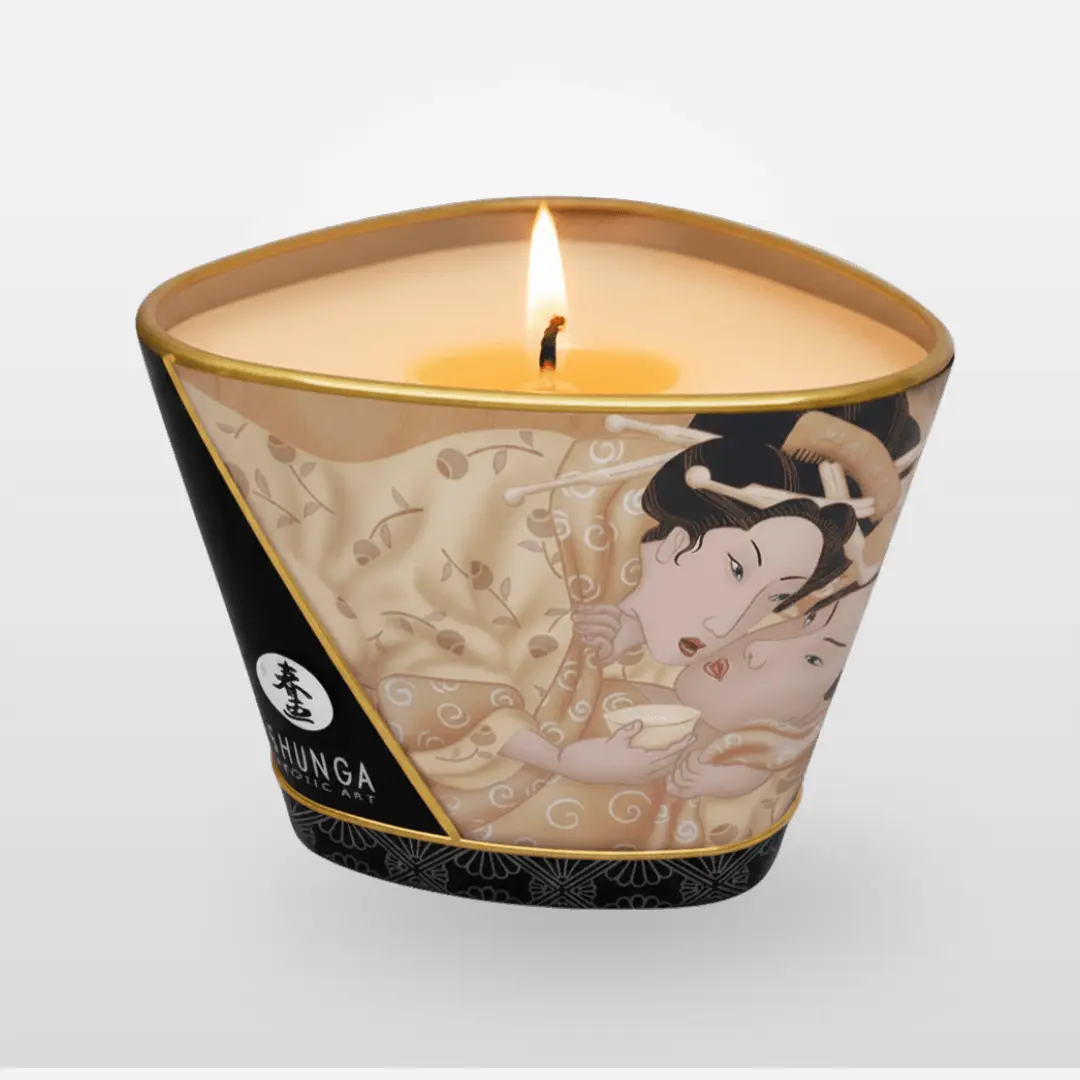 Shunga Massage Candle Vanilla Fetish | 170 ml