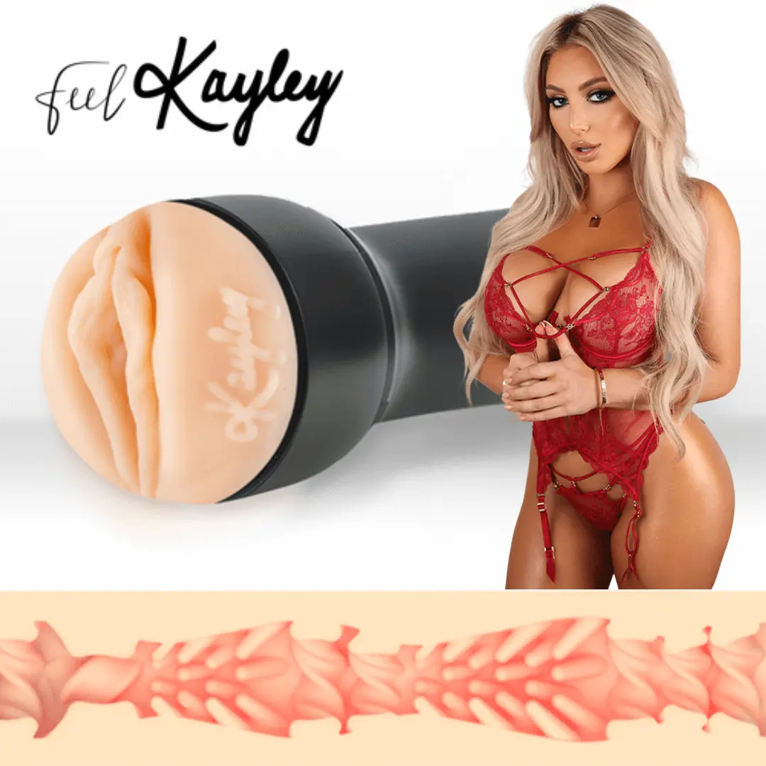 Kiiroo Stars Collection Strokers Feel Kayley Gunner umělá vagína