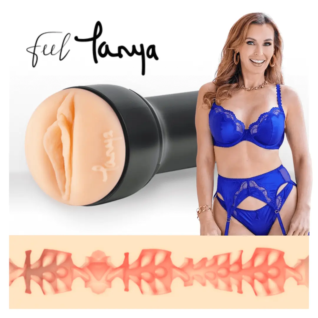 Kiiroo Tanya Tate - masturbátor vagína - PowerBlow kompatibilní - přírodní