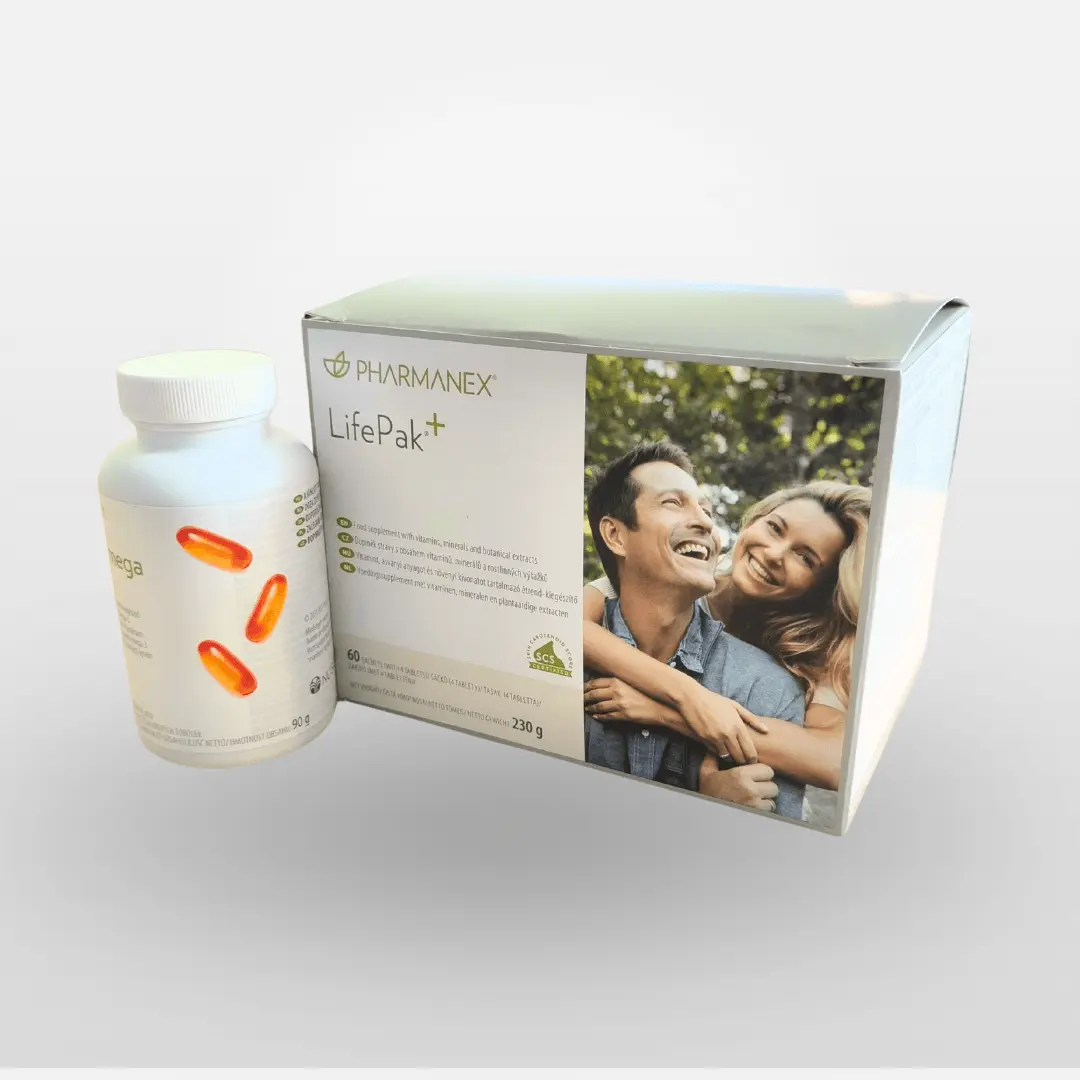 Nu Skin Pharmanex LifePak 60 sáčků + Marine Omega 120 kapslí