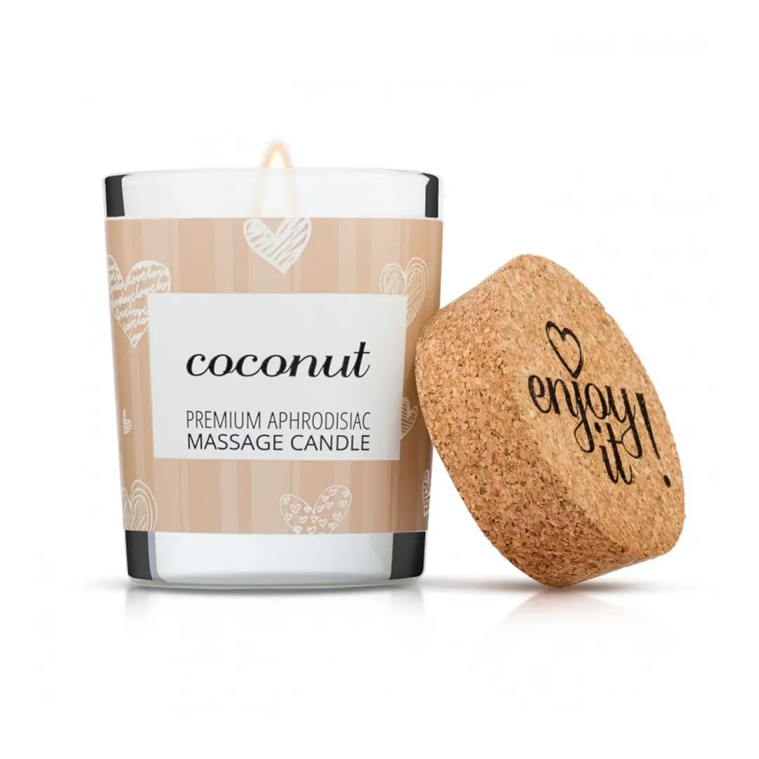 Masážní svíčka Enjoy it! Coconut - Magnetifico