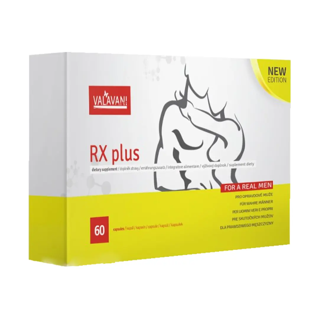 Kapsle pro muže Rx Plus 60 kapslí - Valavani