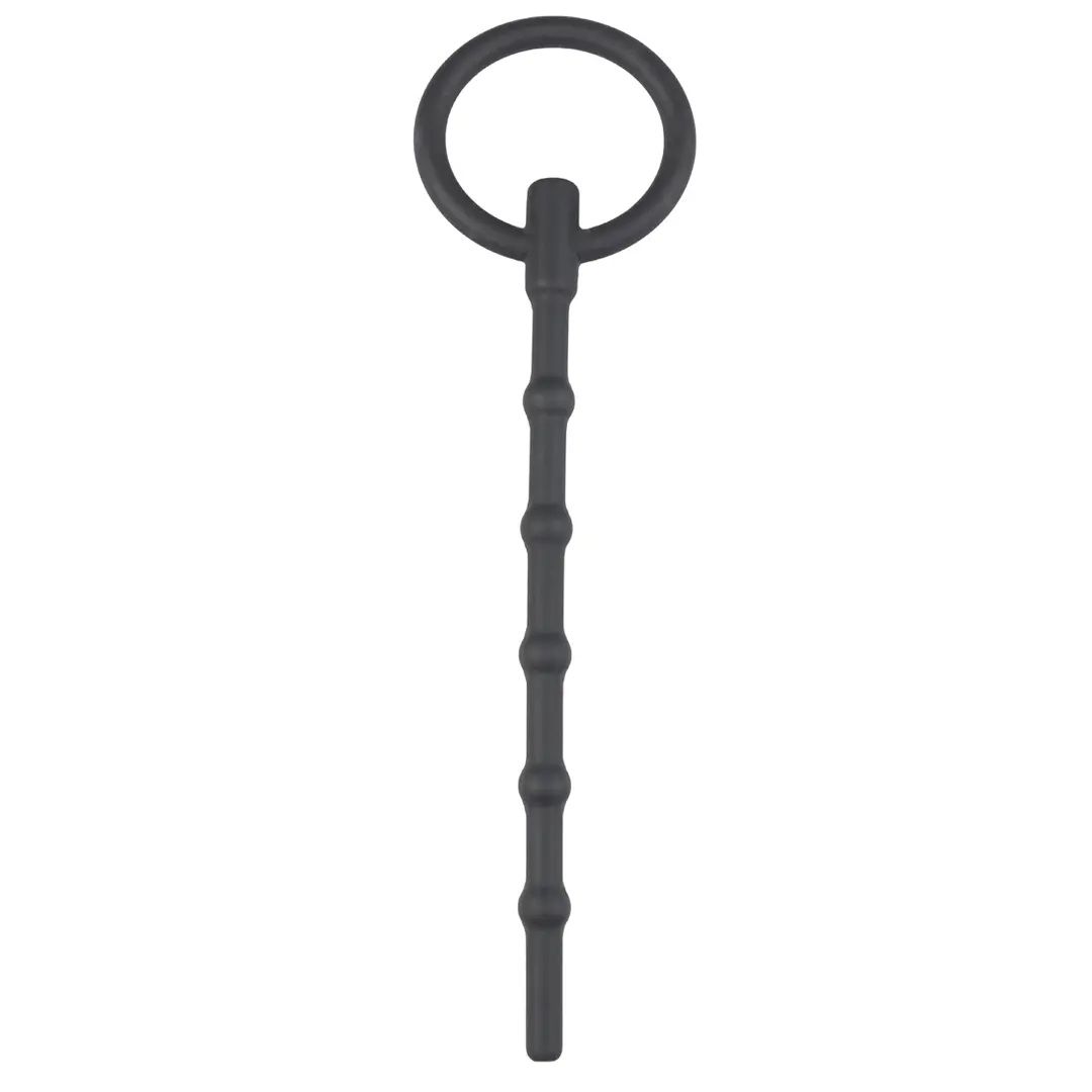 Sinner Gear Long Hollow Silicone Penis Plug 096 - dutý dilatátor