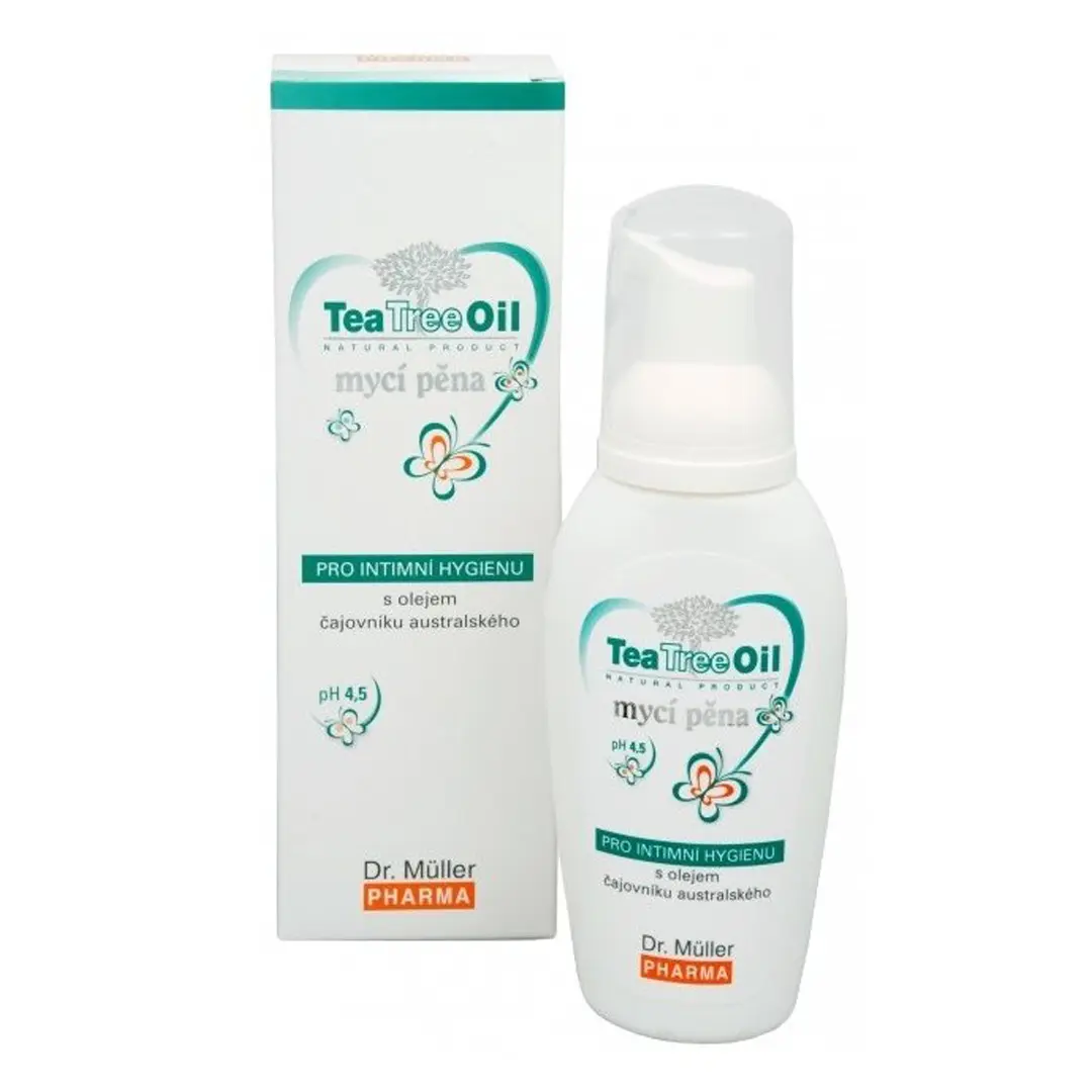 Dr. Müller Tea Tree Oil intimní mycí pěna 150 ml