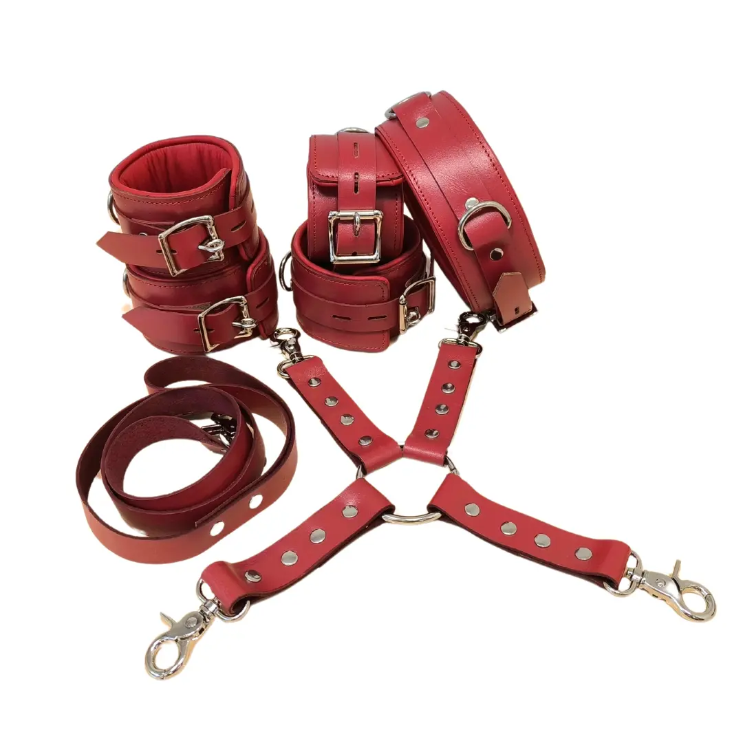 Willi Red Blush Bdsm poutací sada | červená