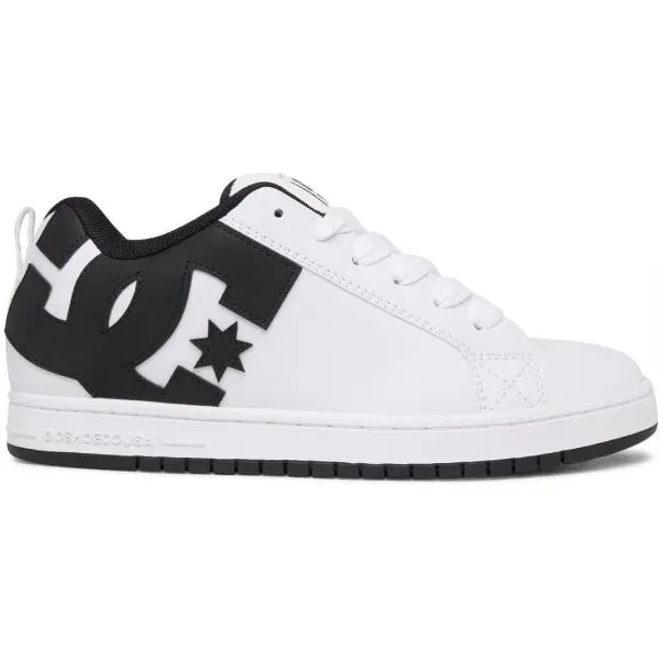 Dc shoes pánské boty Court Graffik White / Black / Black | Černá | Velikost 9 US