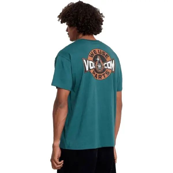 Triko Volcom Parted Out Pocket S/S - Zelená -