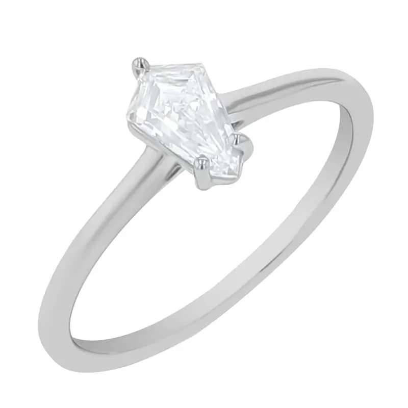Zásnubní prsten s 0.7ct IGI certifikovaným lab-grown diamantem Greta