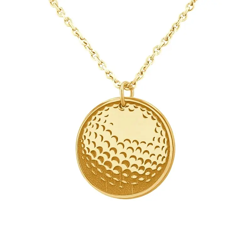 Stříbrný přívěsek míč s gravírem dle vaší volby Golf