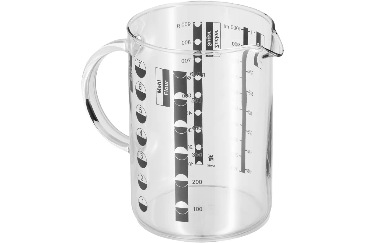Skleněná odměrka WMF, 1 l