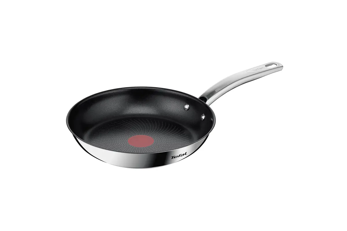 Nerezová pánev s nepřilnavým povrchem ø 24 cm Intuition B8170444 – Tefal