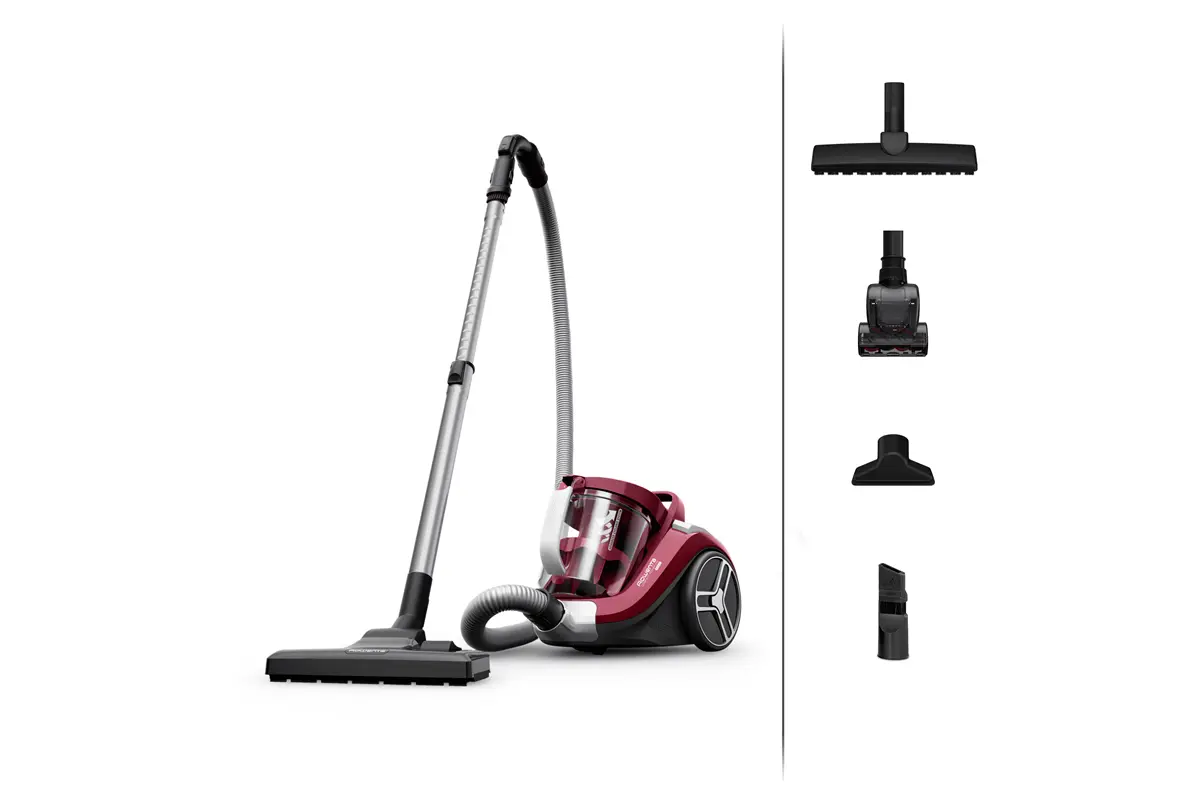 Bezsáčkový vysavač Rowenta Compact Power XXL RO4B63EA Červený/Černý
