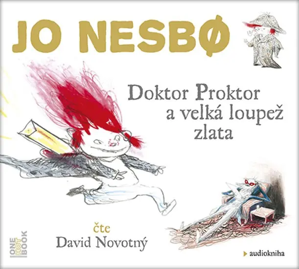 Doktor Proktor a velká loupež zlata (MP3-CD) - audiokniha