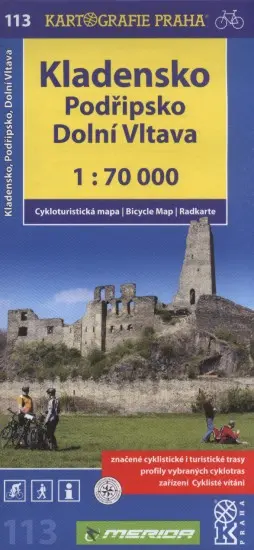 1: 70T(113)-Kladensko,Podřipsko (cyklomapa)