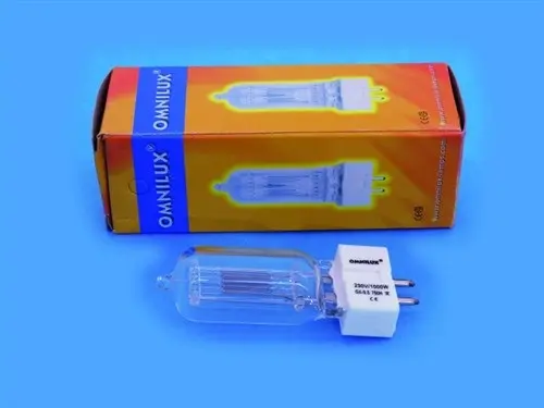 Omnilux 230V/1000W GX-9,5 750h Omnilux