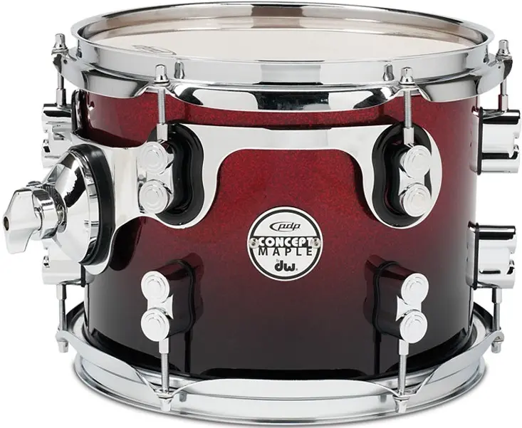 PDP 8" Concept Maple Red to Black Fade