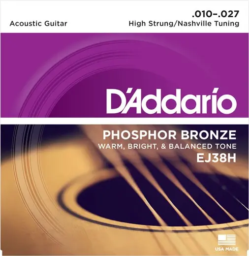 D'Addario EJ38H 6 Strings Trebles Only