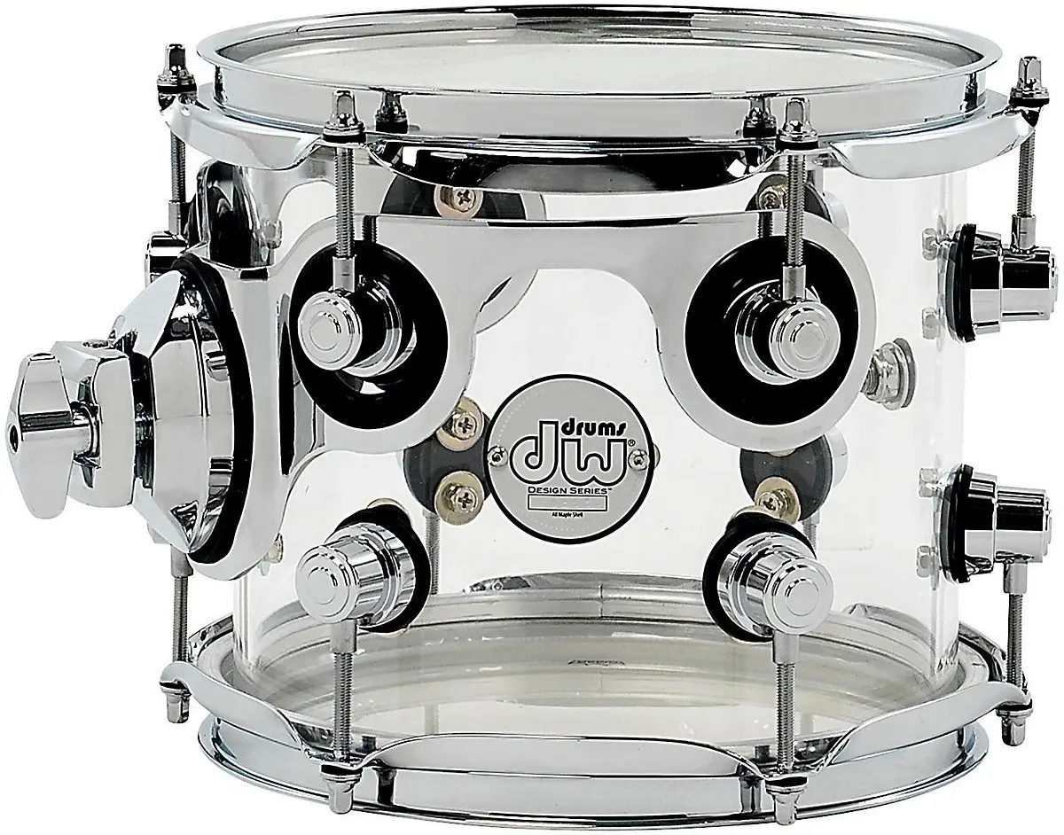 DW 8"x7" Design serie Acrylic tom