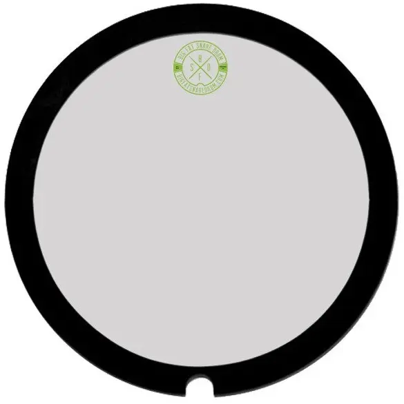 Big Fat Snare Drum 14" Green-Monster