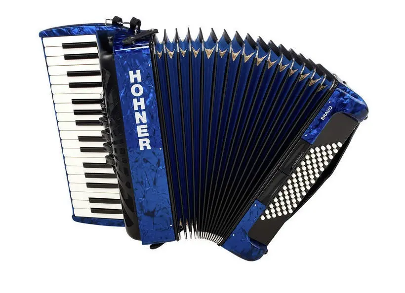 Hohner Bravo III 72 dark blue SilentKey