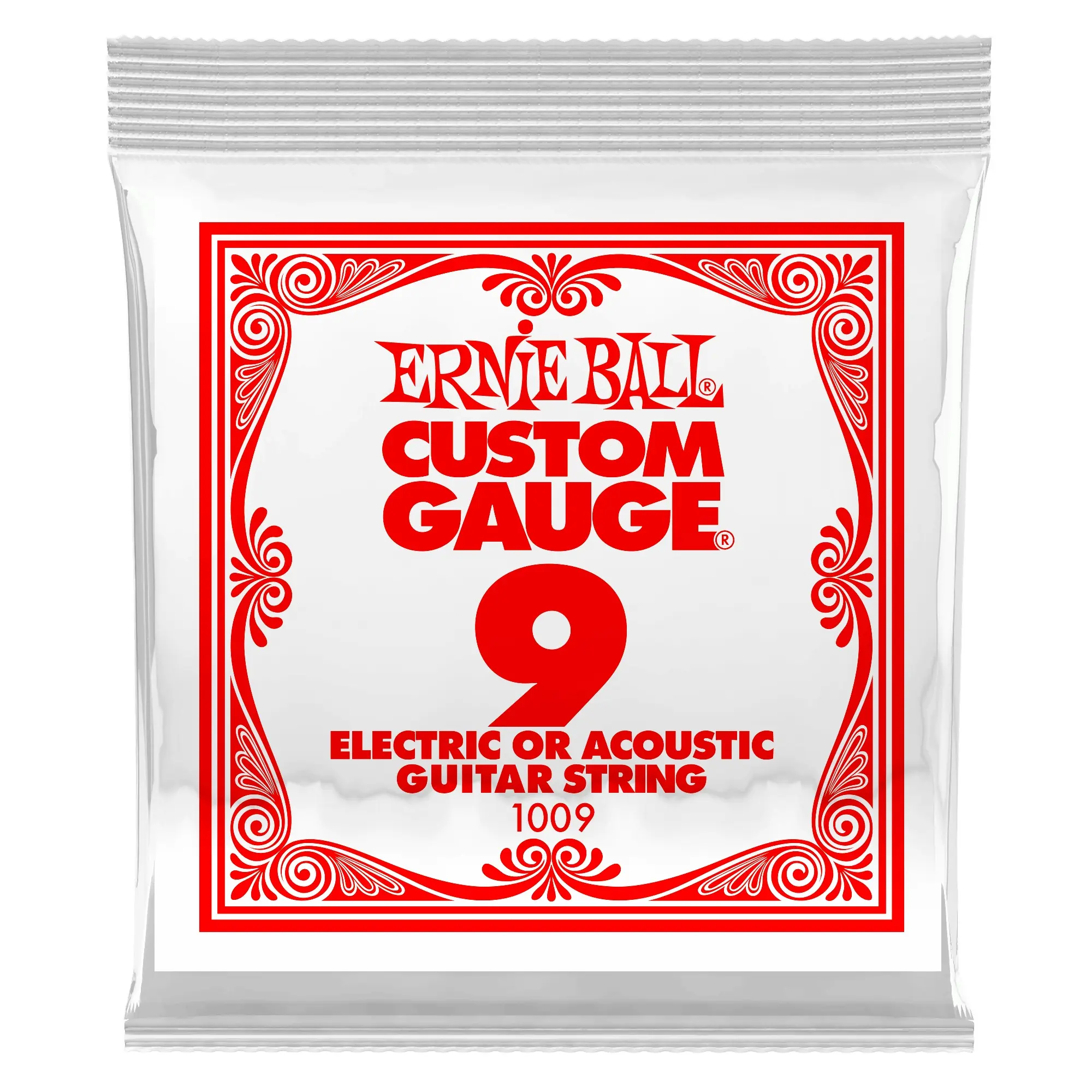 Ernie Ball 1009 Plain Steel Single .009