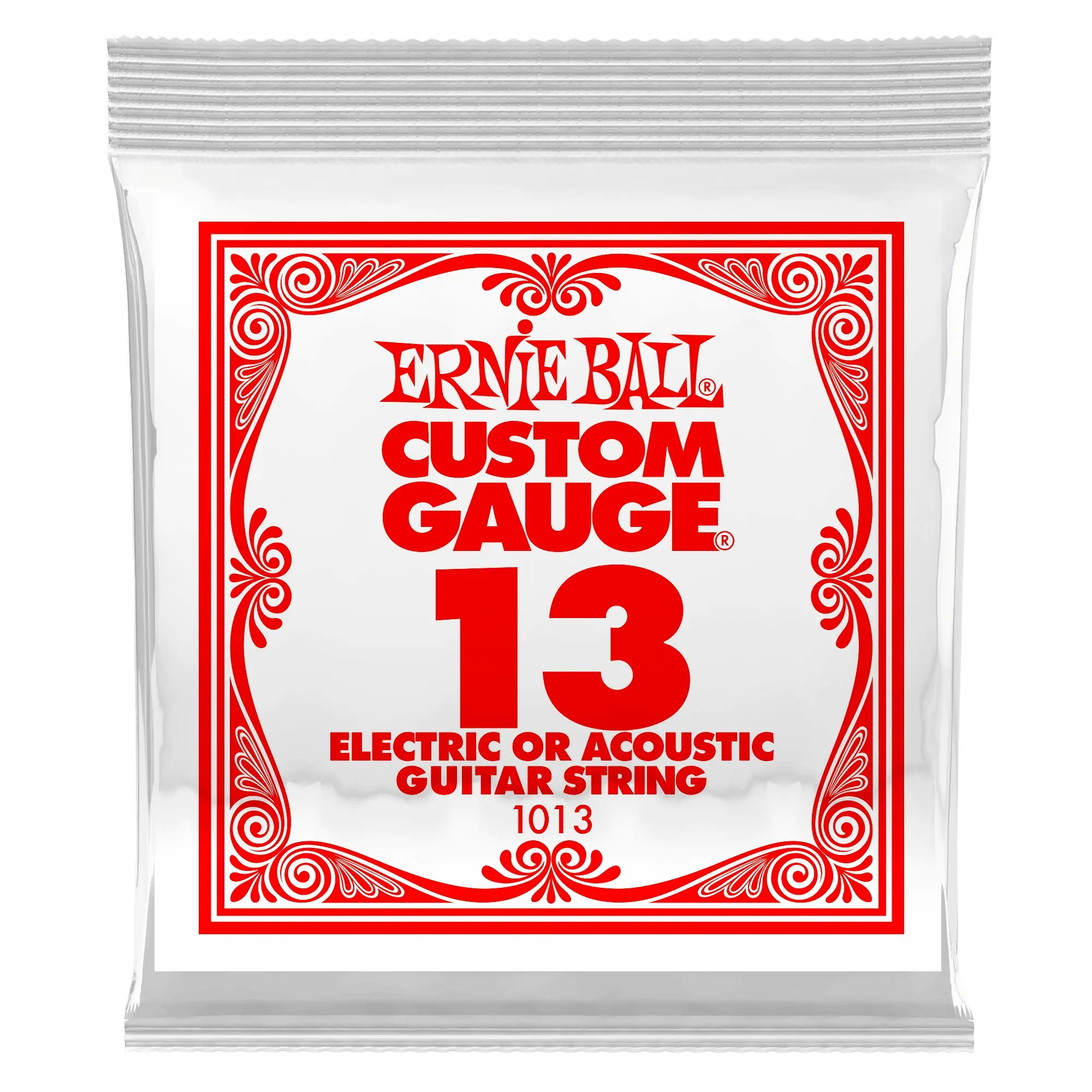 Ernie Ball 1013 Plain Steel Single .013