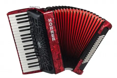 Hohner Bravo III 120 red SilentKey