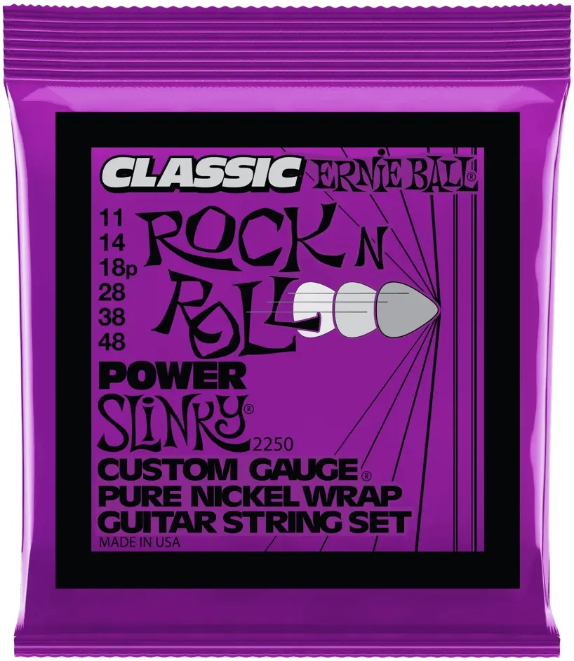 Ernie Ball 2250 Pure Nickel Power Slinky