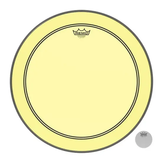Remo 20" Powerstroke 3 Colortone Yellow